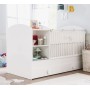 Baby Cotton Sl utdragbar spjälsäng / växasäng (80x180 Cm) med gästsäng