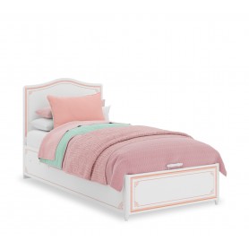Selena Pink säng med förvaring (100x200 Cm)