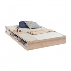Duo sänglådor med hyllor (90x190 Cm)