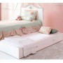 Romantisk sänglåda (90x190 Cm)