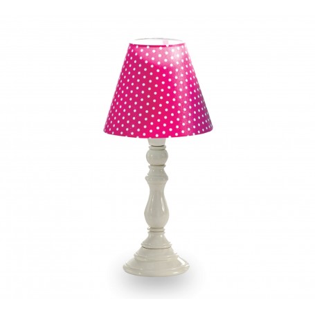 Dotty bordslampa (rosa)